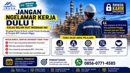 Rahasia Karir Engineer di Oil & Gas Industry
