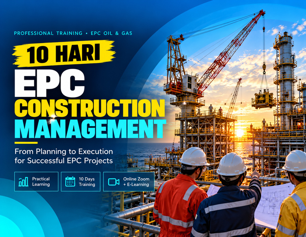 10 Hari belajar Construction EPC Sektor Oil & gas