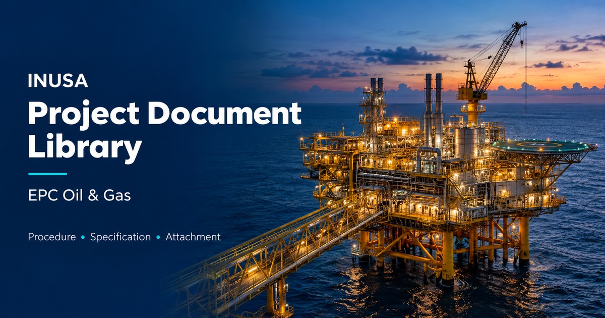 INUSA Project Document Library — EPC Oil & Gas